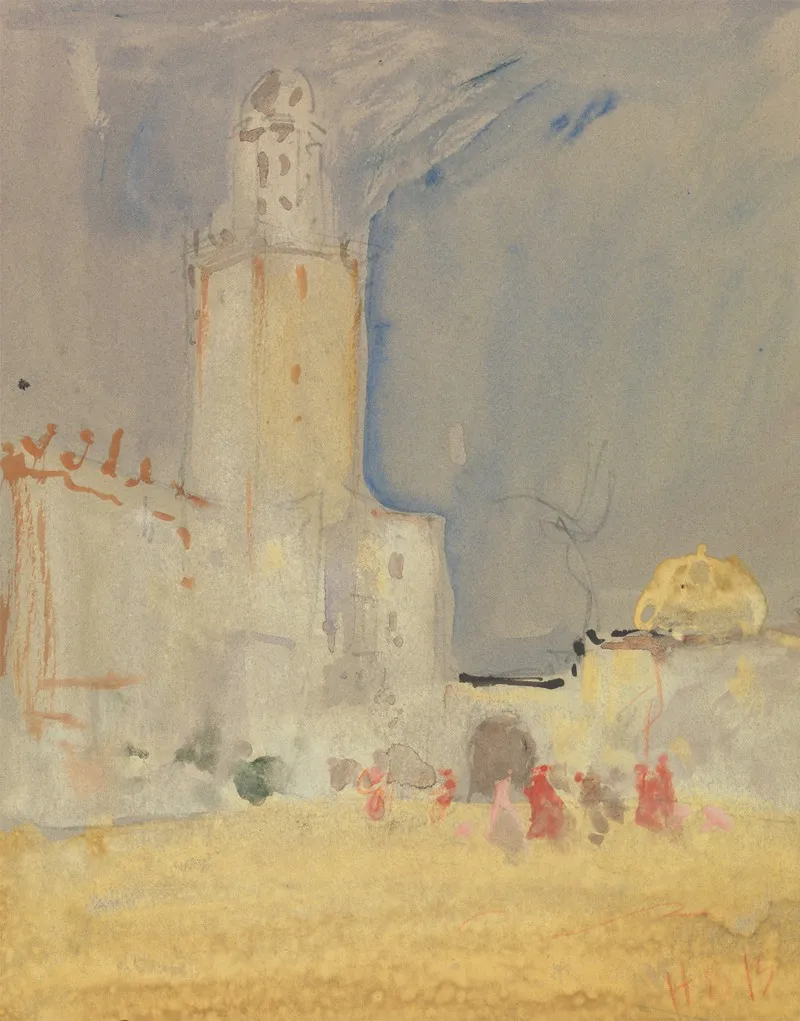 Seville 4 by Hercules Brabazon Brabazon - Canvas Print