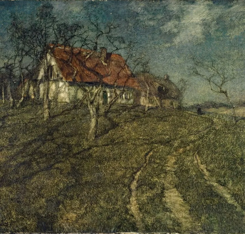 Shadows by Frits Thaulow - Canvas Print