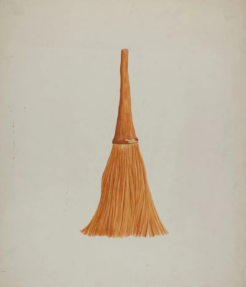 Shaker Broom by Peter Antonelli - Canvas Print