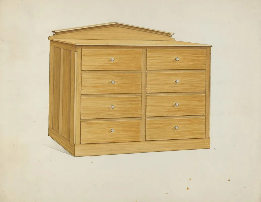 Shaker Chest Of Drawers 5