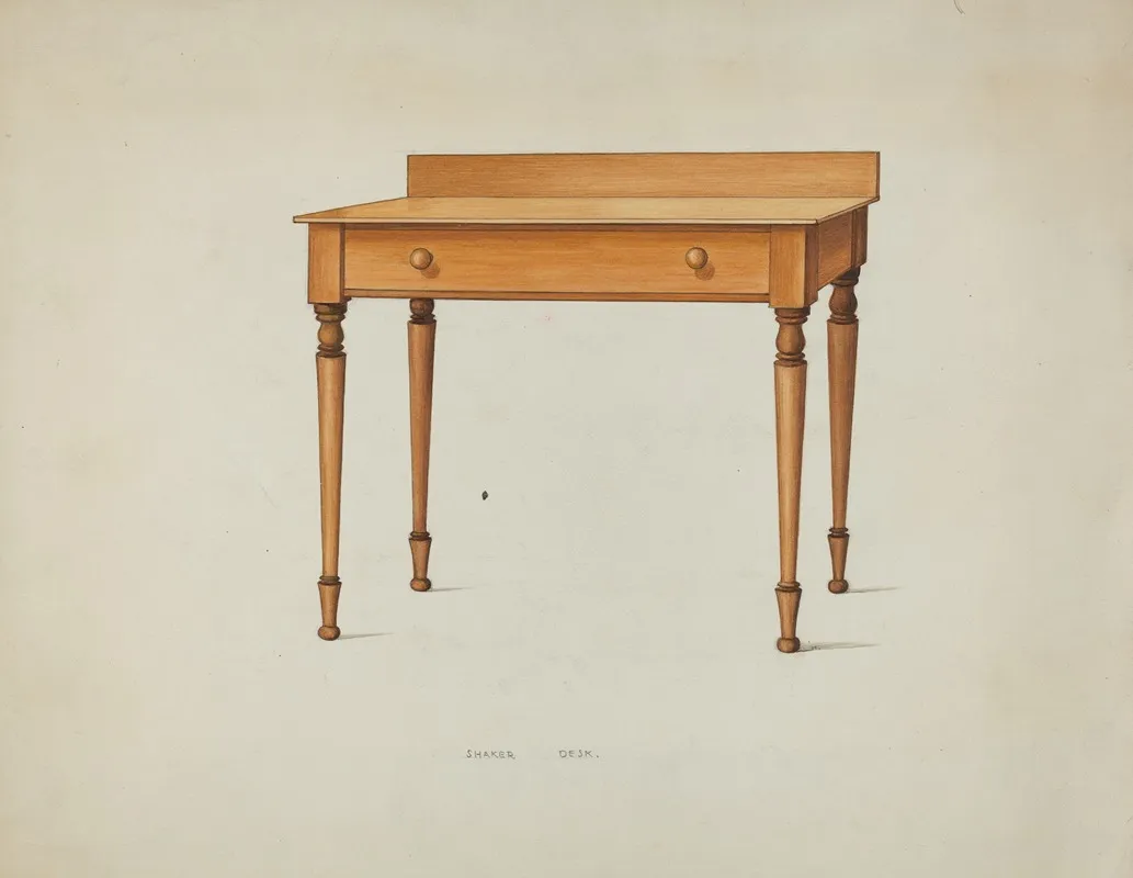 Shaker Desk 8