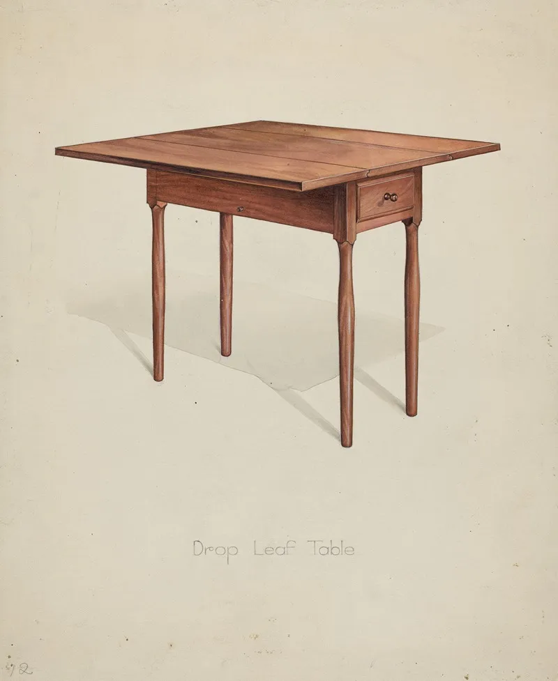 Shaker Drop Leaf Table 2