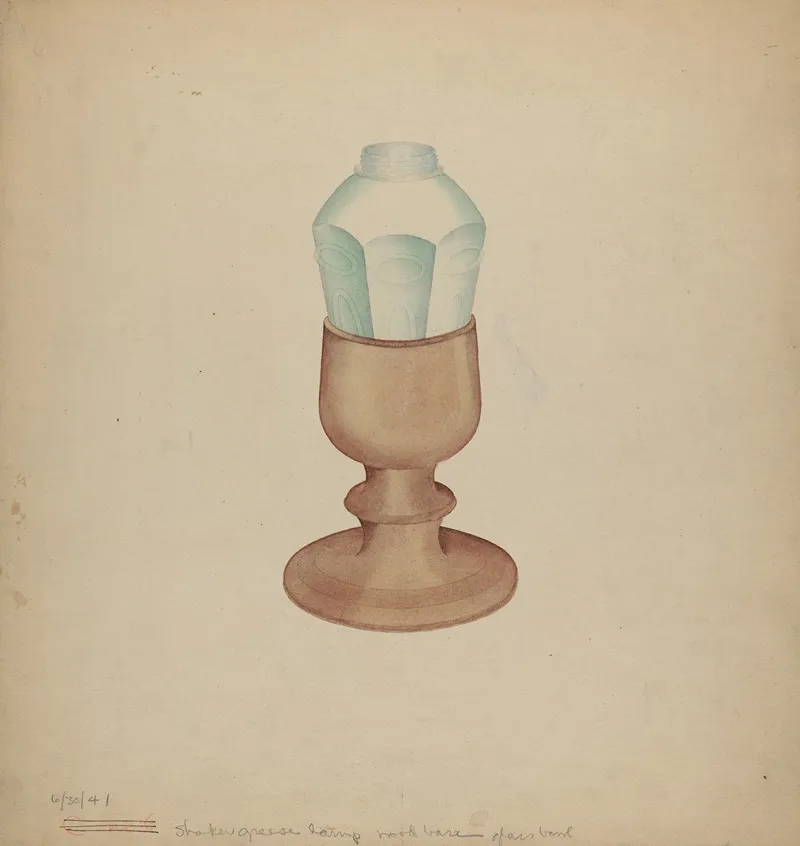 Shaker Grease Lamp
