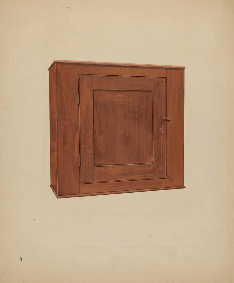 Shaker Medicine Chest by William Paul Childers - Canvas Print