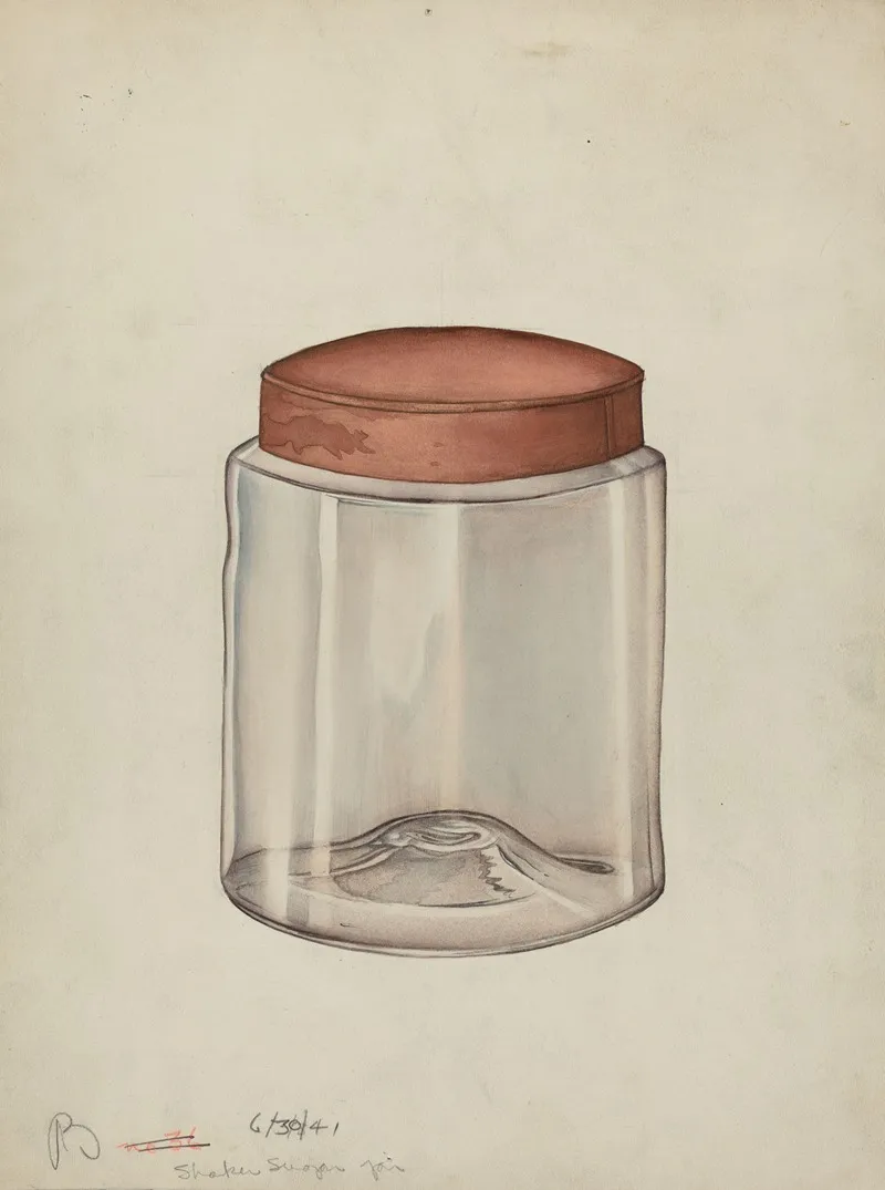 Shaker Sugar Jar