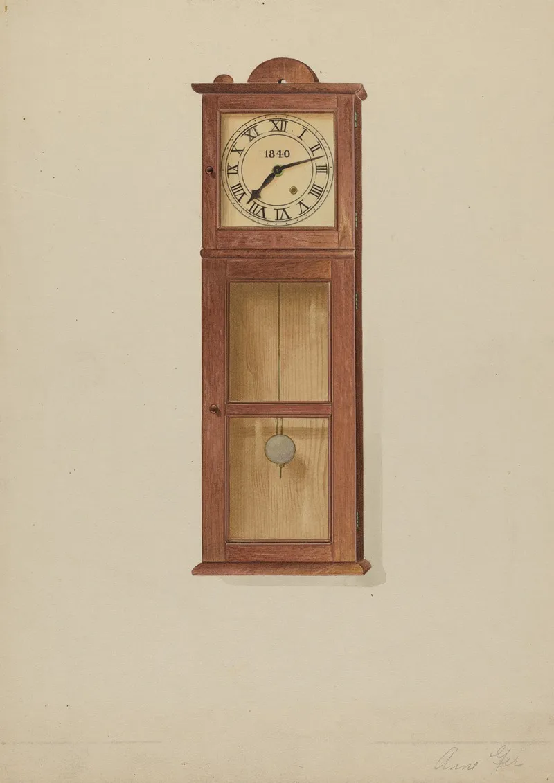 Shaker Wall Clock