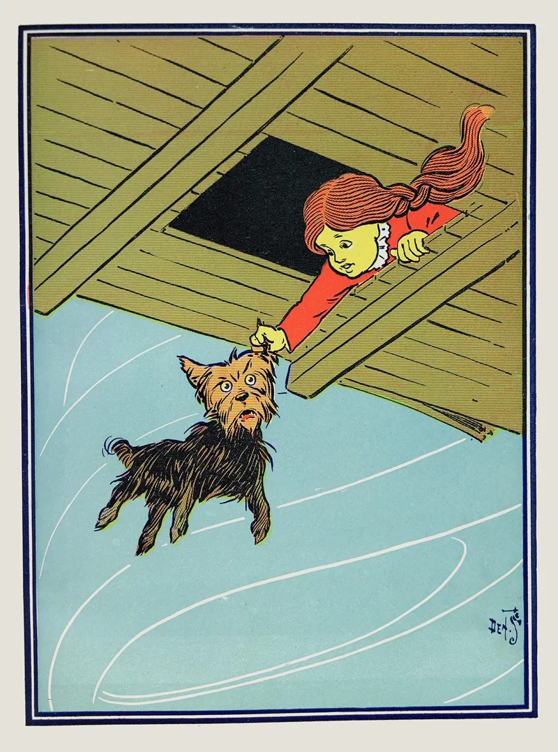 She Caught Toto By The Ear