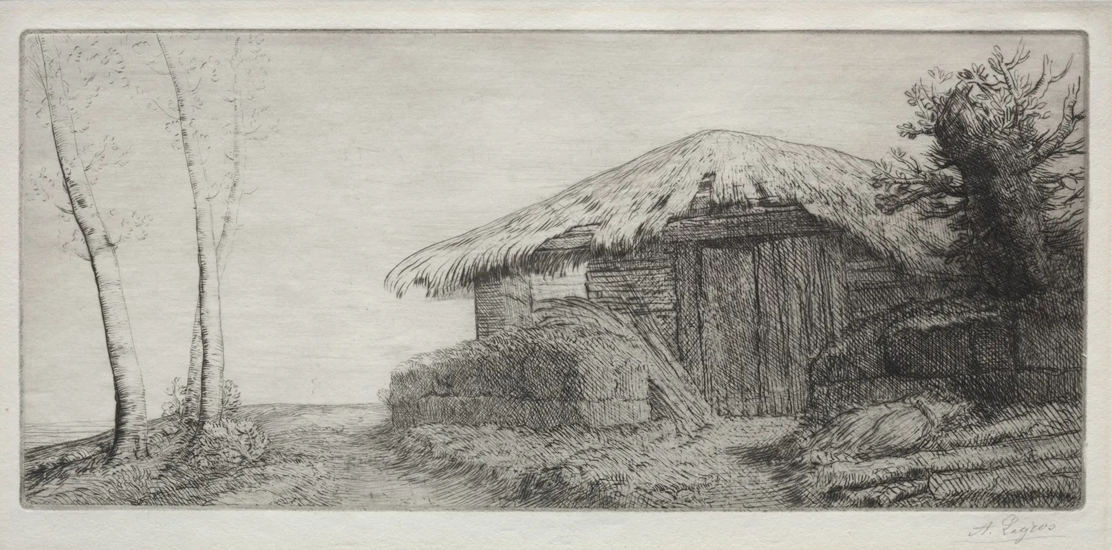 Sheepfold On The Hill Bergerie Sur Le Coteau