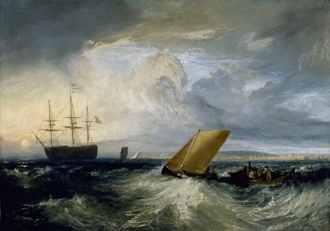 Sheerness As Seen From The Nore