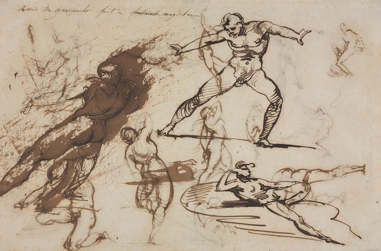 Sheet Of Sketches Recto