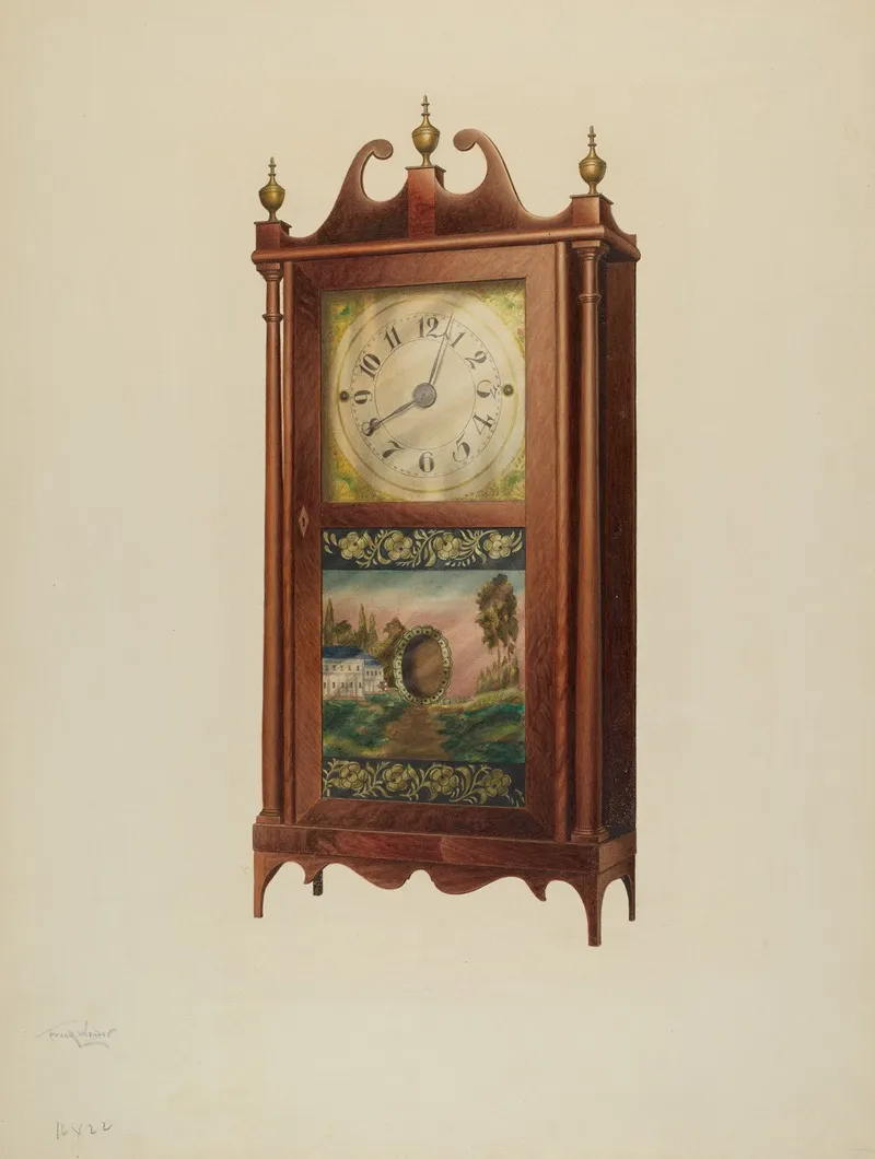 Shelf Clock 12