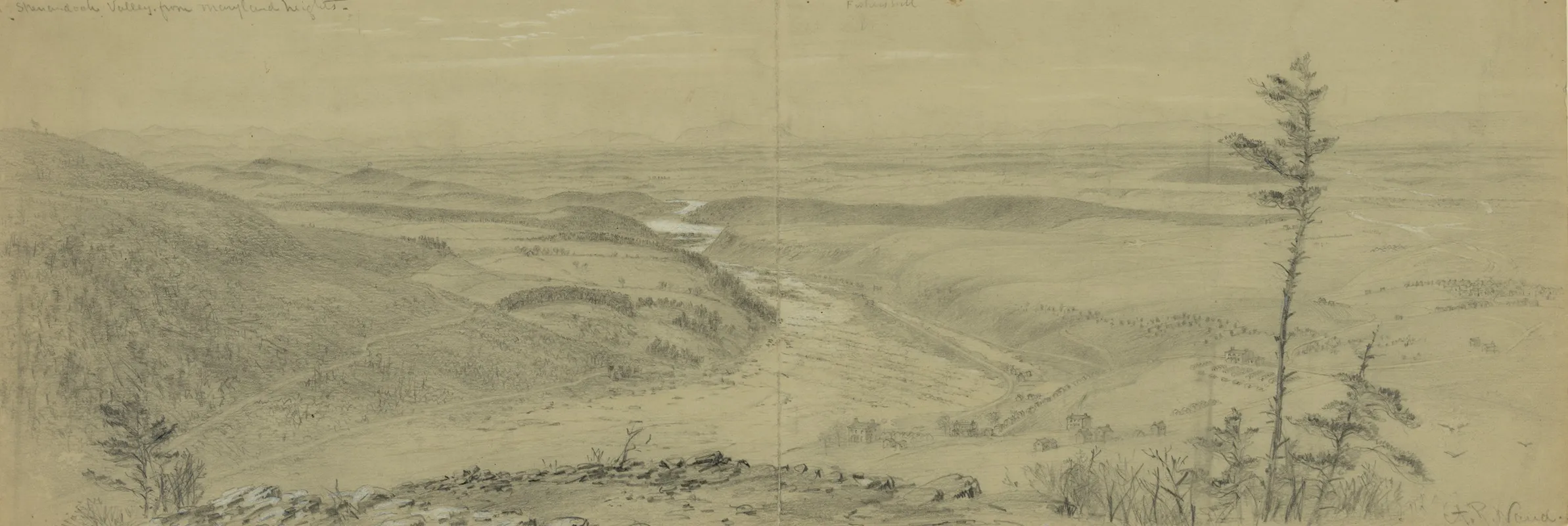 Shenandoah Valley From Maryland Heights