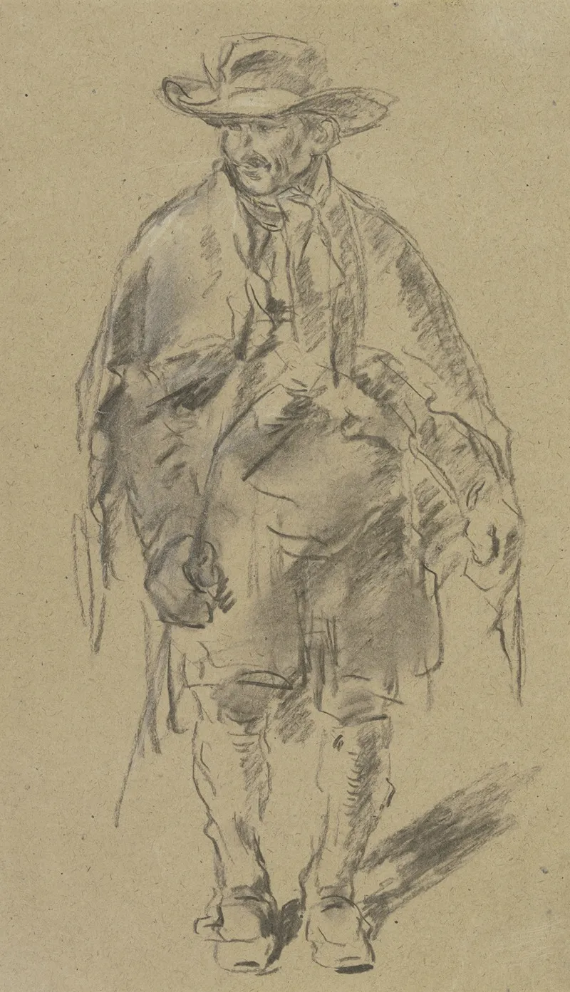 Shepherd Seen From The Front