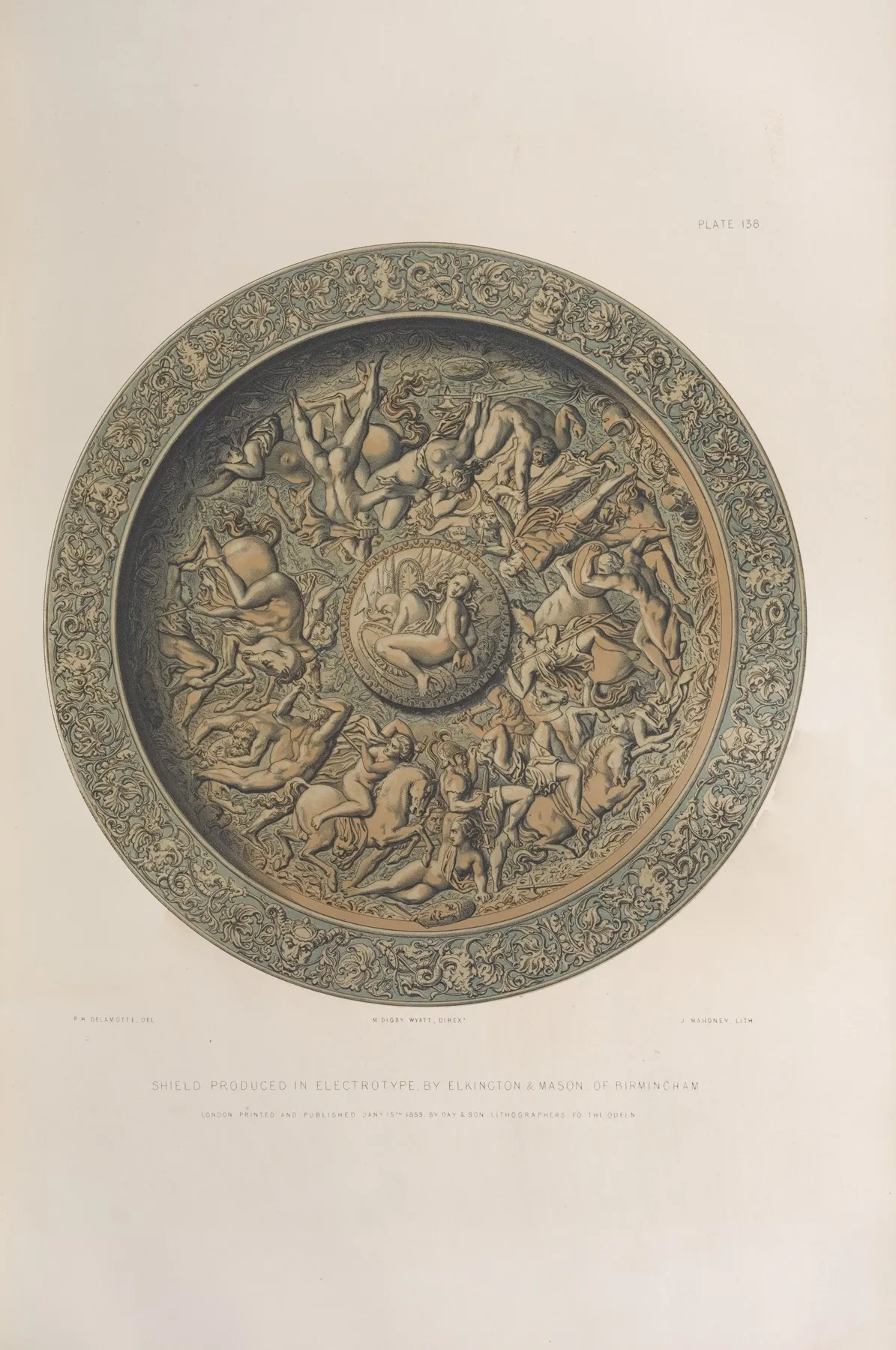 Shield Produced In Electrotype