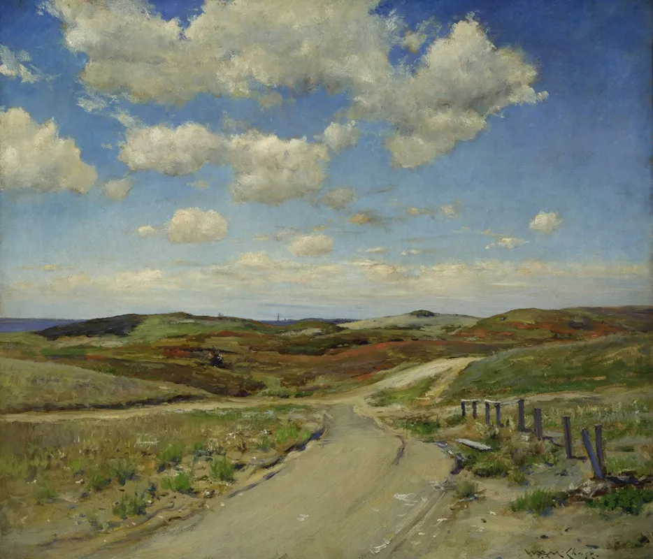 Shinnecock Hills 2 by William Merritt Chase - Canvas Print