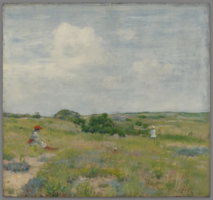Shinnecock Hills 3 by William Merritt Chase - Canvas Print
