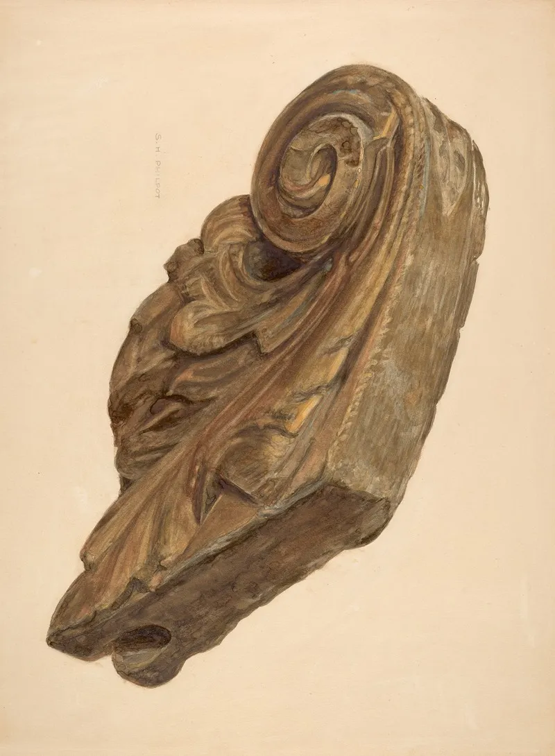 Ship Figurehead by Samuel Philpot - Canvas Print