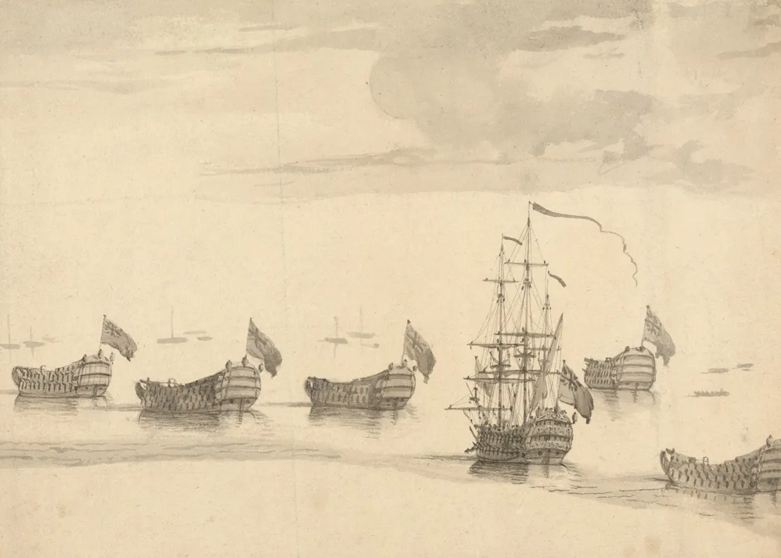 Ships On A Calm Sea 3