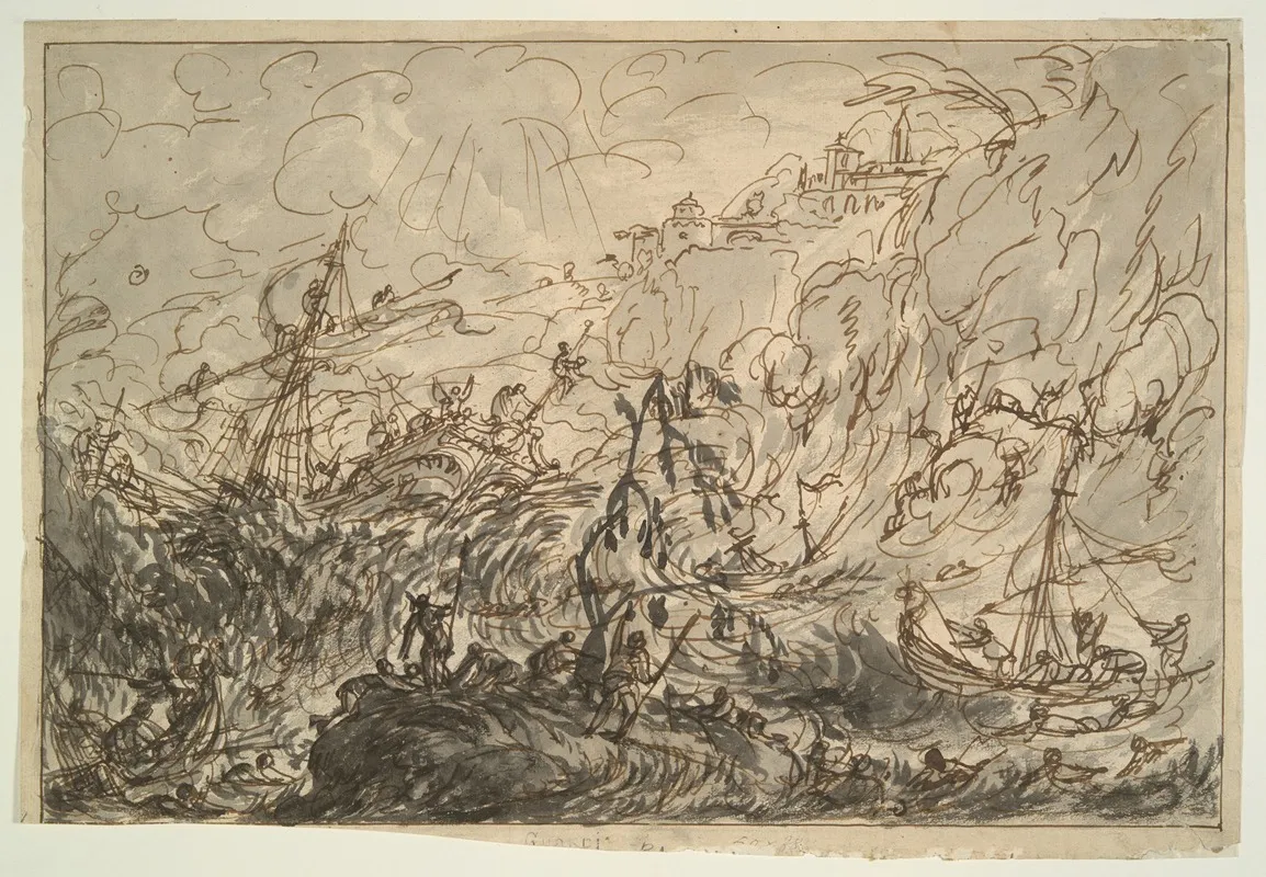 Shipwreck Off Seacoast