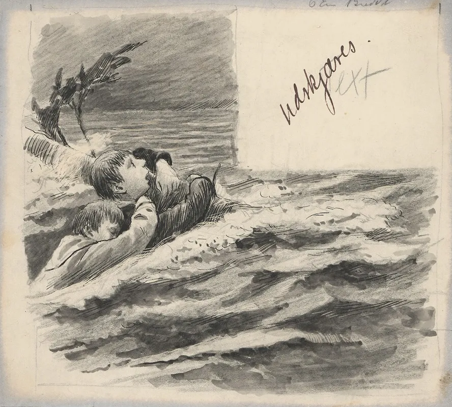 Shipwrecked Boys by Alfred Schmidt - Canvas Print