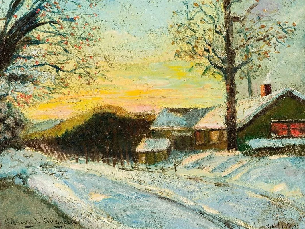 Short Hills Nj by Edmund William Greacen - Canvas Print