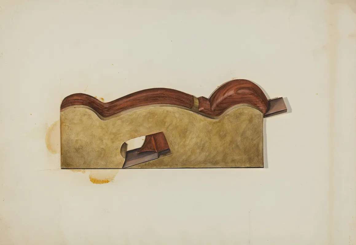 Shoulder Plane by Natalie Simon - Canvas Print
