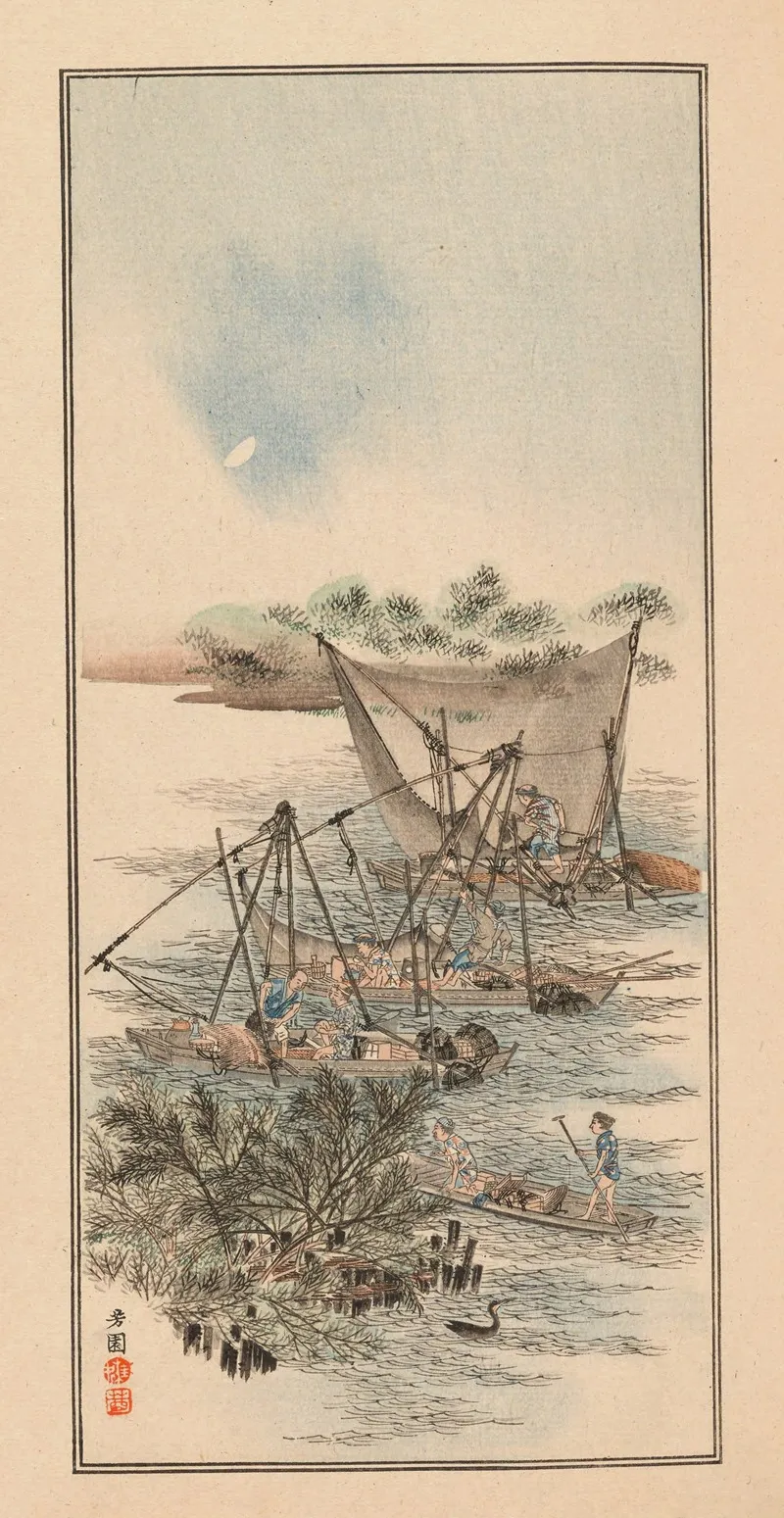 Shubi Gakan Pl 02 by Nanbara Sakujirō - Canvas Print