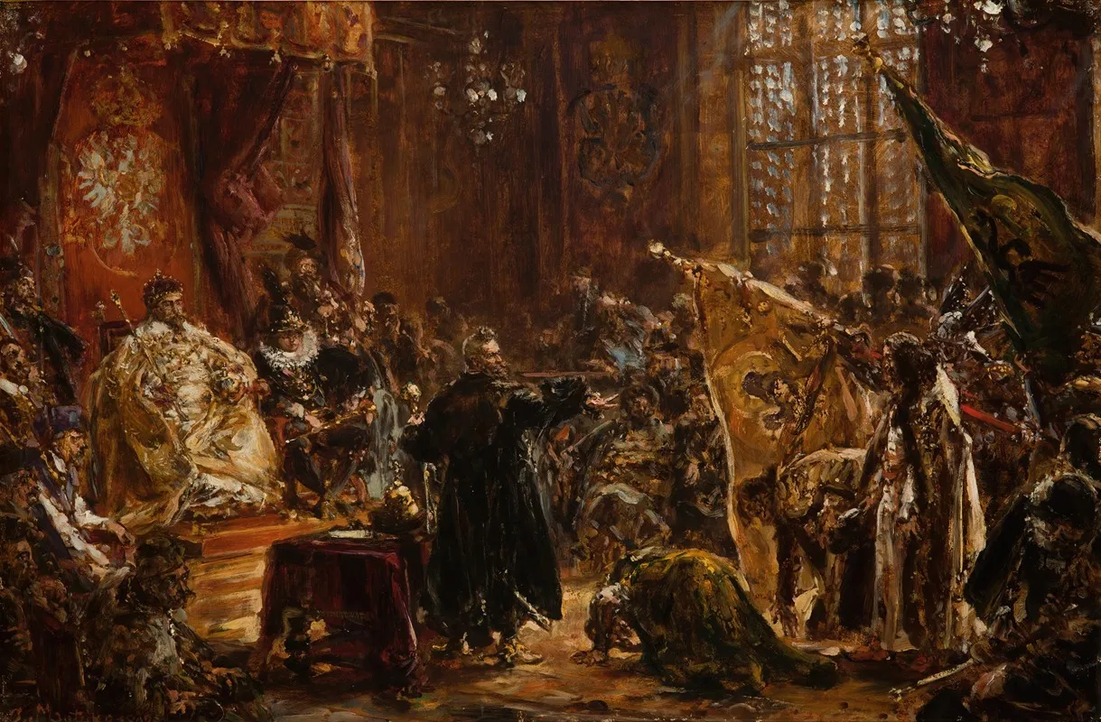 Shuysky Tsars At The Seym Of Warsaw