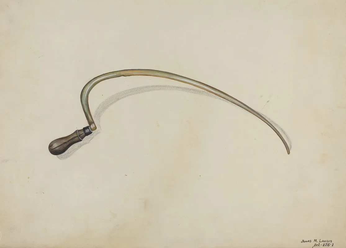 Sickle by James M. Lawson - Canvas Print