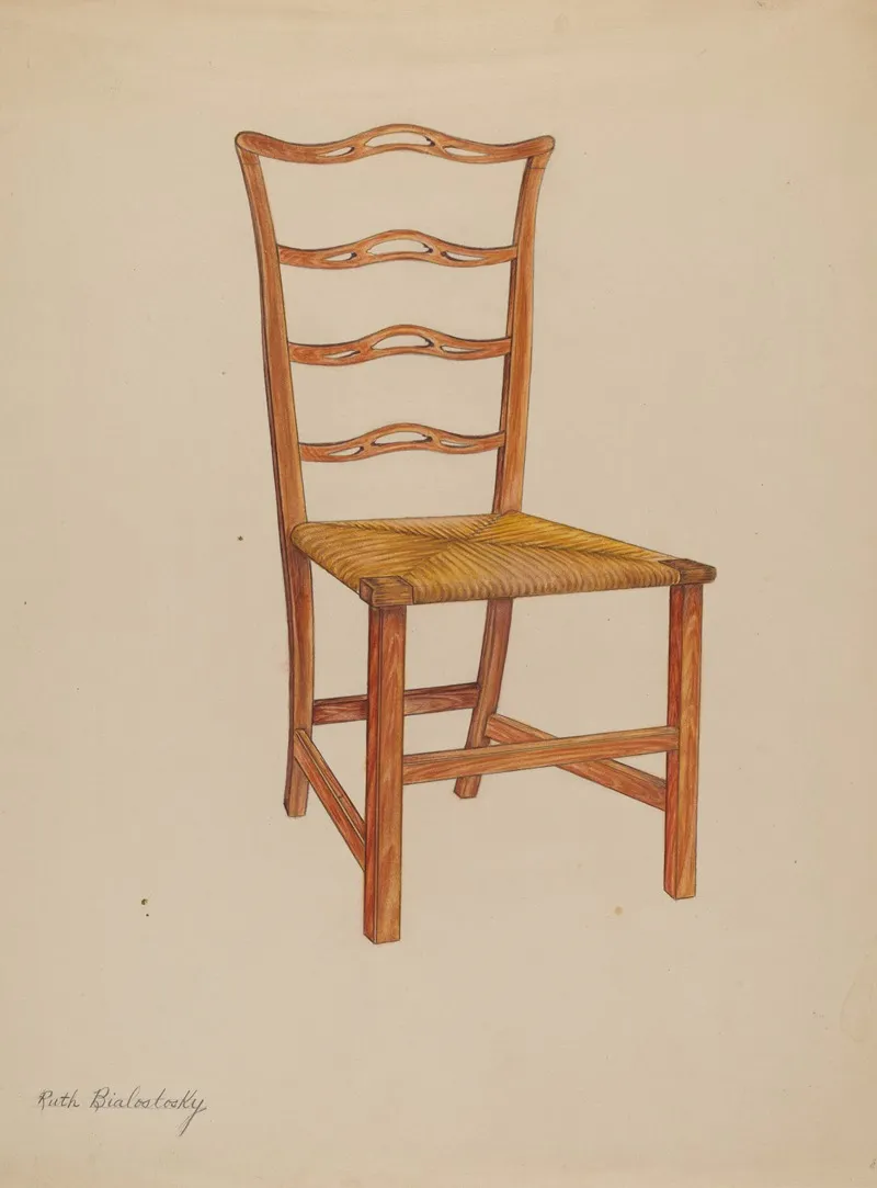 Side Chair One Of A Pair 2