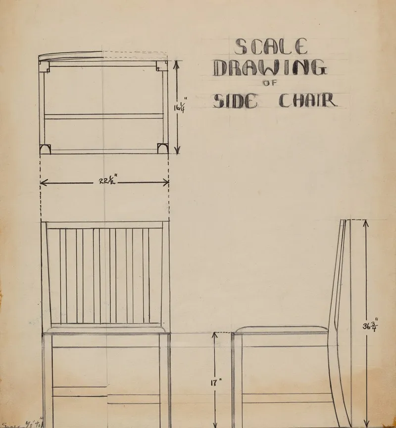 Side Chair One Of Pair