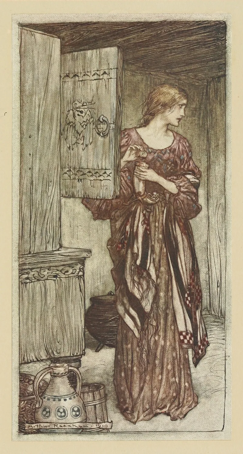 Sieglinde Prepares Hundings Draught For The Night