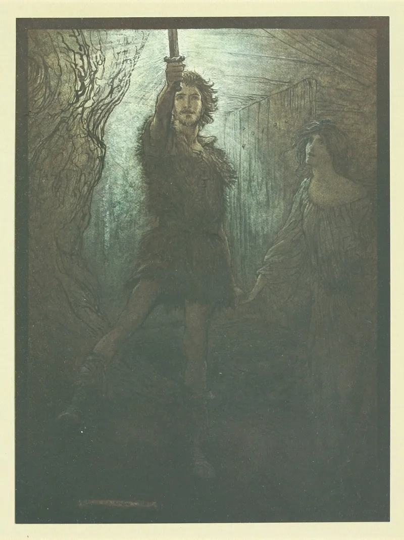 Siegmund The Walsung Thou Dost See As Bride Gift He Brings Thee This Sword