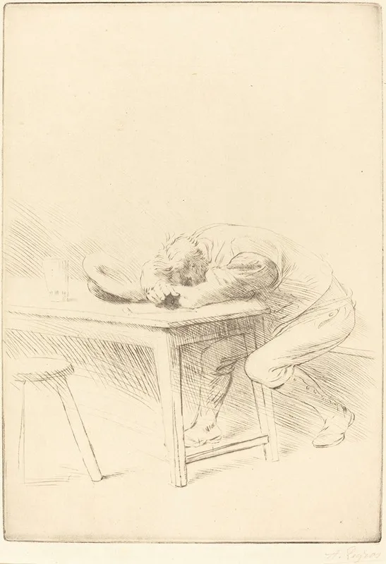 Siesta Of A Laborer Sieste Dun Ouvrier