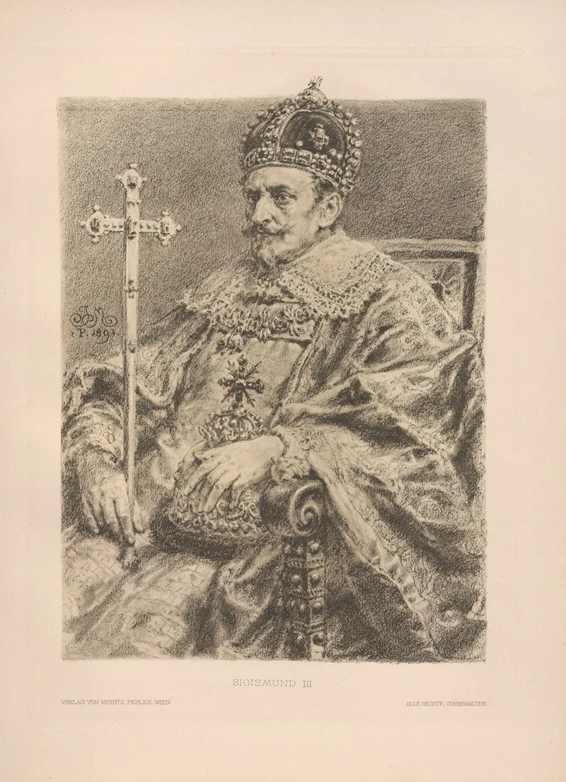 Sigismund Iii by Jan Matejko - Canvas Print