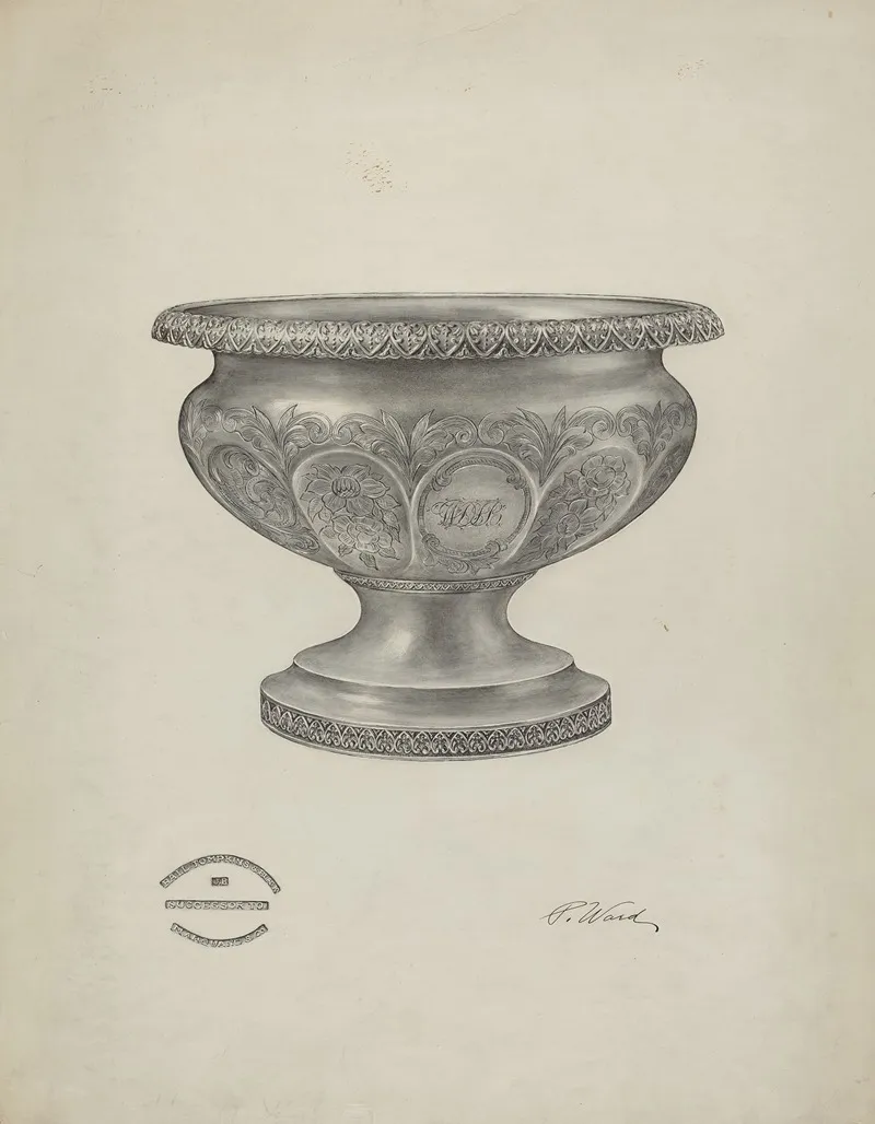 Silver Christening Bowl 2