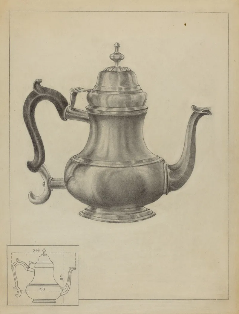 Silver Coffee Pot 2