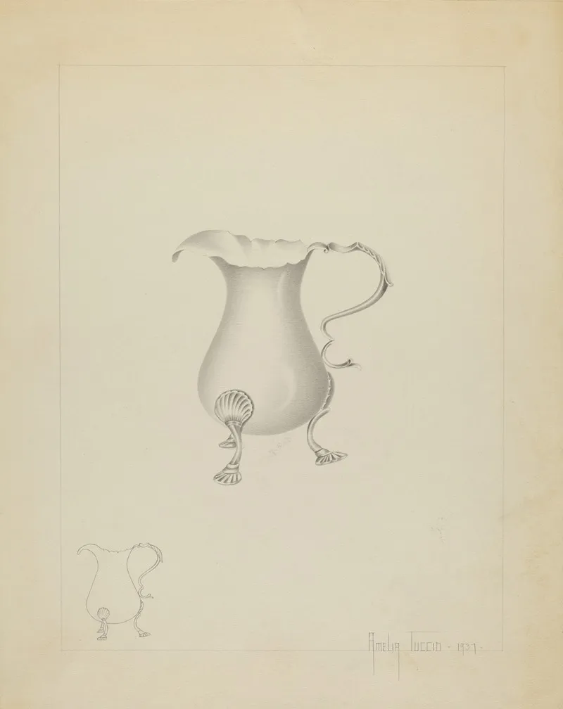 Silver Creamer 4