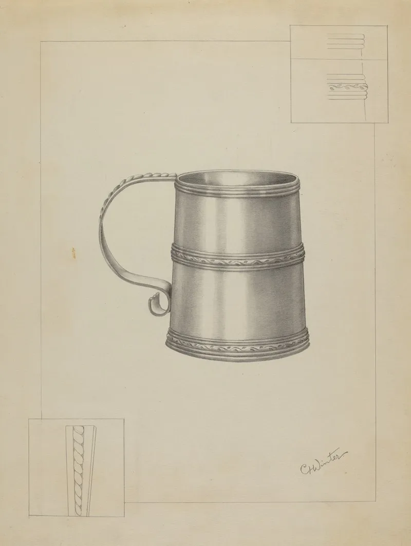 Silver Mug 10