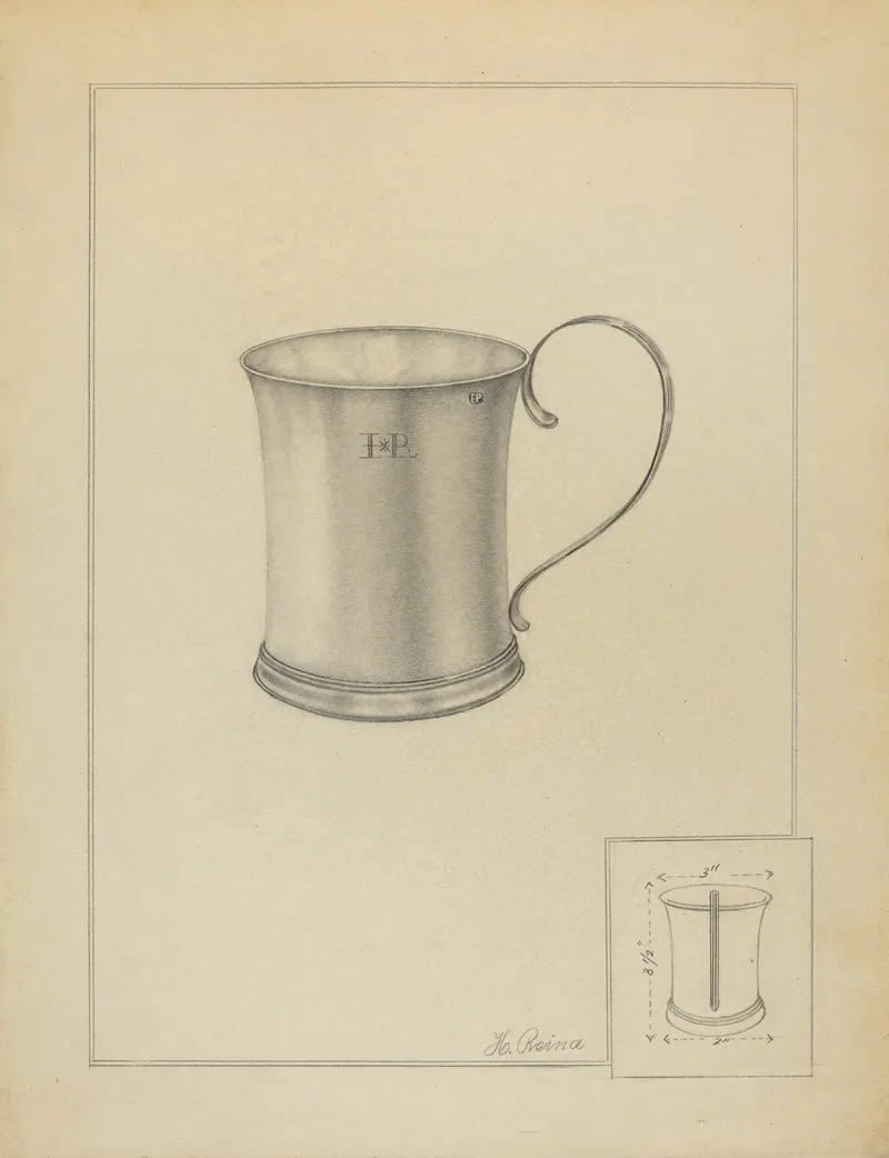Silver Mug 28