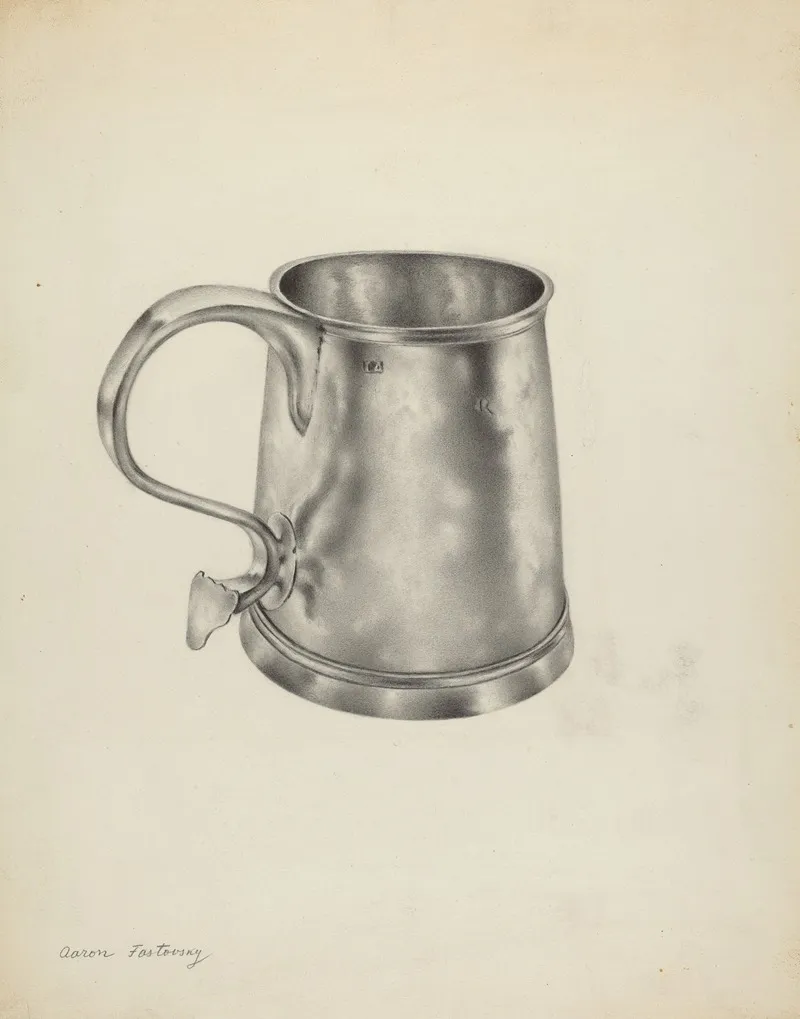 Silver Mug by Aaron Fastovsky - Canvas Print