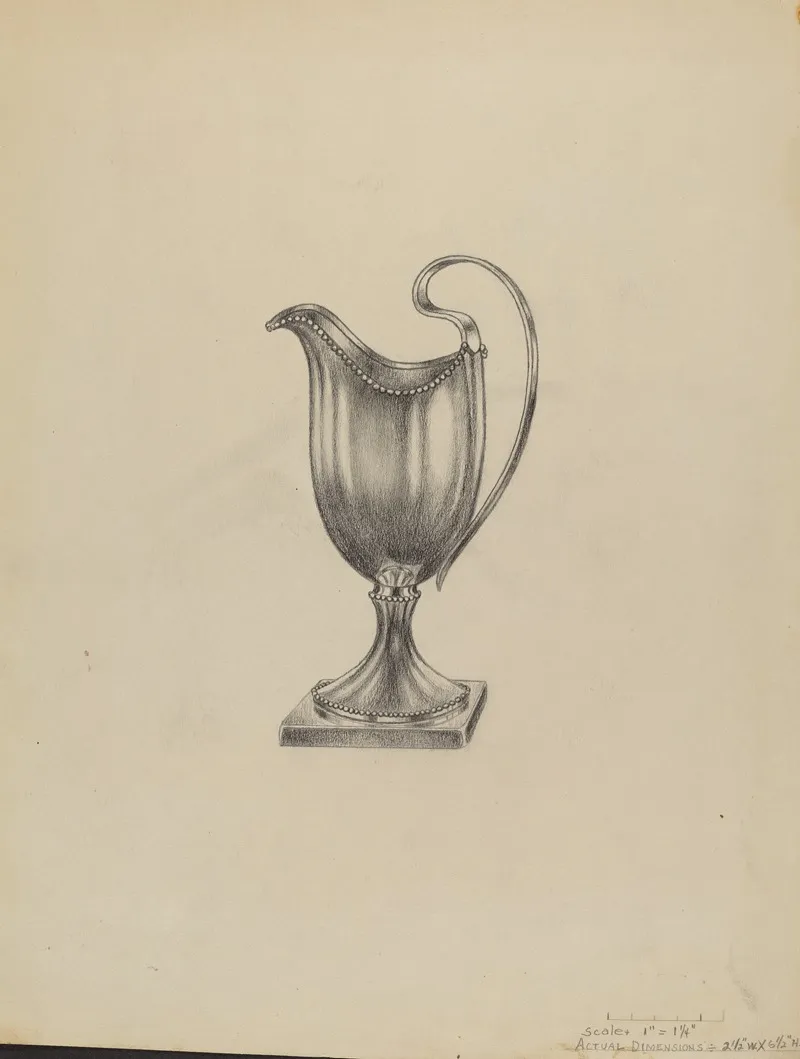 Silver Pitcher 12 by Gerald Bernhardt - Canvas Print