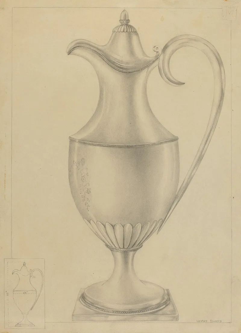Silver Pitcher 15