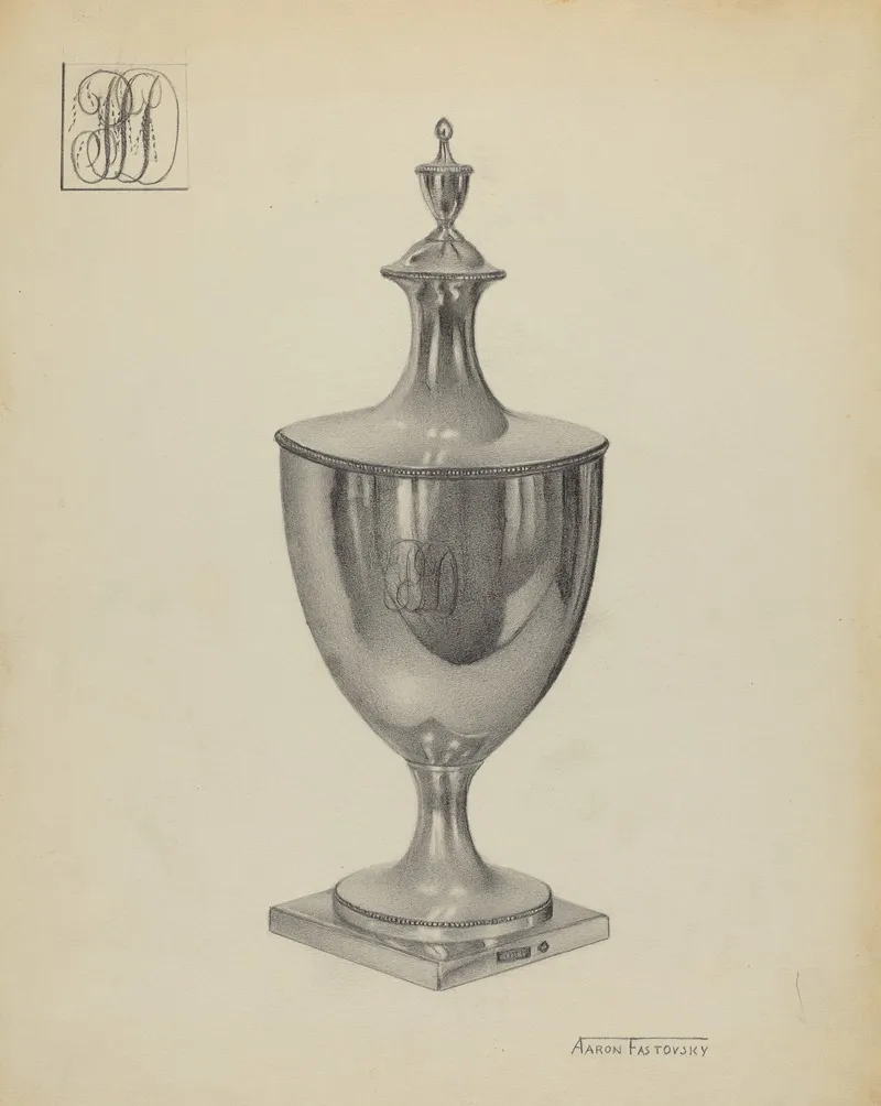 Silver Sugar Bowl 2 by Aaron Fastovsky - Canvas Print