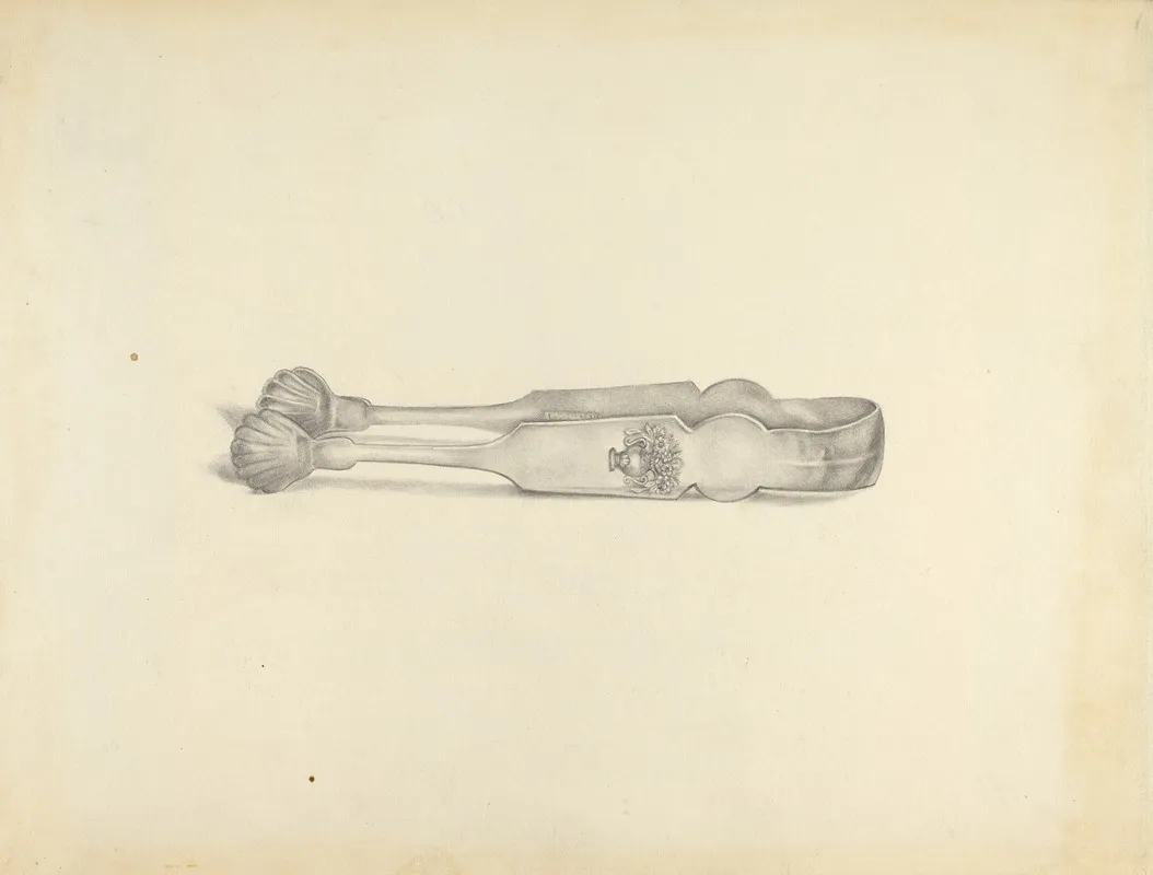 Silver Sugar Tongs