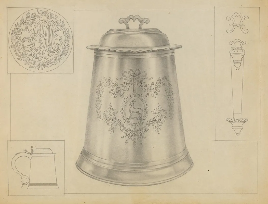 Silver Tankard 33