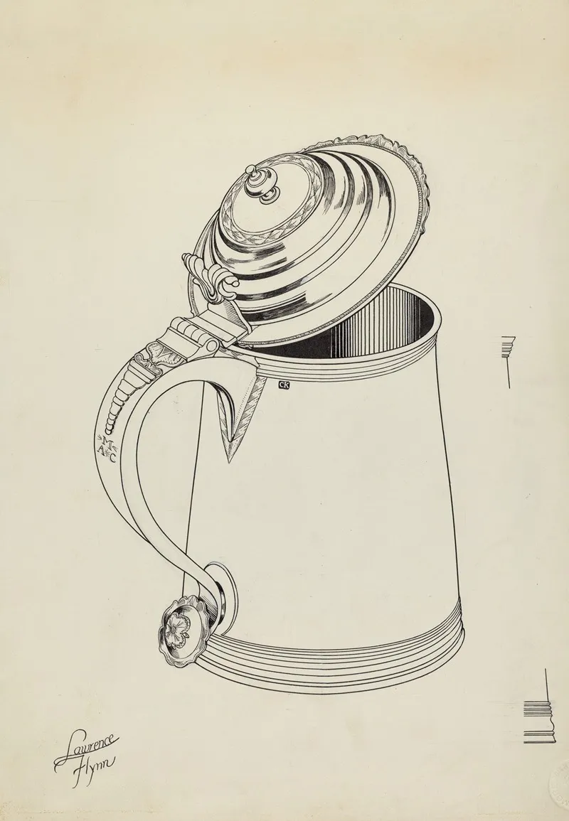 Silver Tankard 44