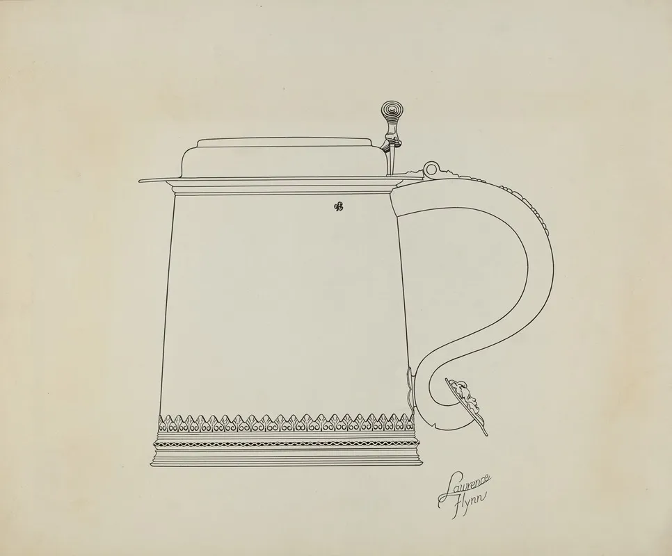Silver Tankard 46