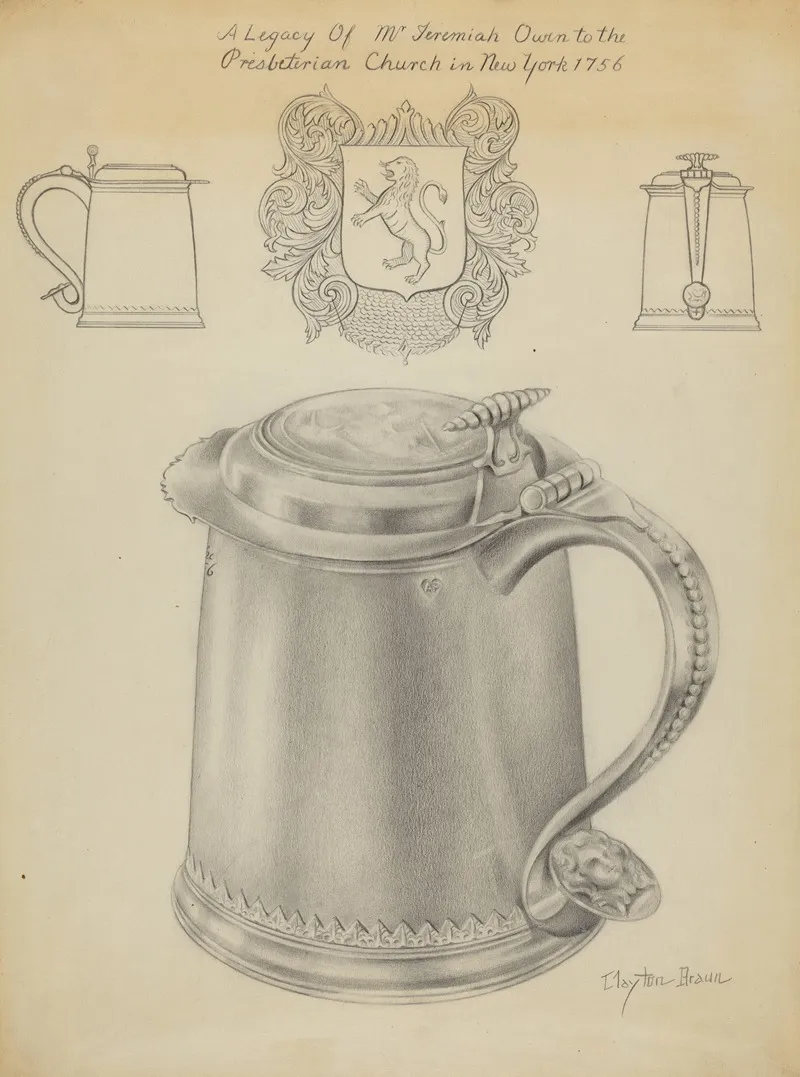 Silver Tankard 7