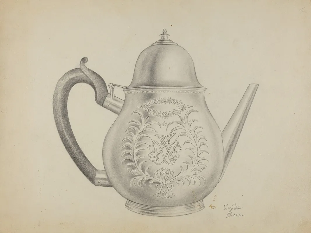 Silver Teapot 11
